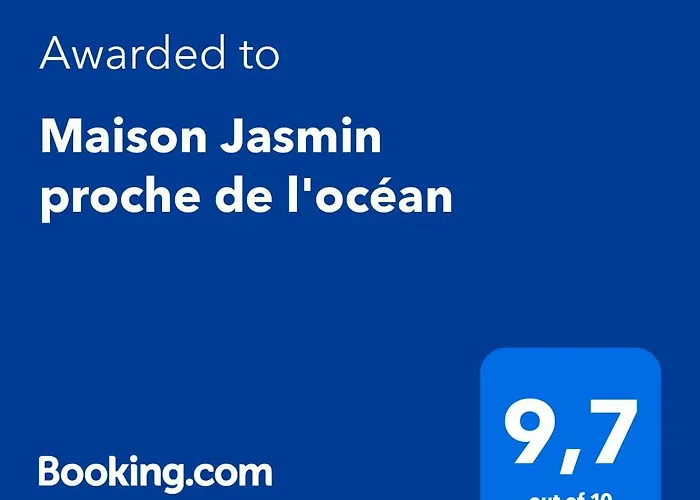 בית נופש Maison Jasmin Proche De L'ocean